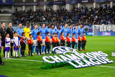 Champions League match between Pafos FC and AS Monaco FC that took place on Wednesday, 26th of November, starting from 19:45 at AlphaMega Stadium in Limassol, Cyprus